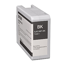 Epson SJIC36P-BK (C13T44C140) Siyah Orjinal Kartuş - C6000 / C6500