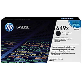 HP CE260X (649X) Siyah Orjinal Toner Yüksek Kap. - CP4525dn / CP4525n