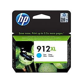 HP 3YL81AE (912XL) Mavi Orjinal Kartuş - OfficeJet Pro 8012 / 8013