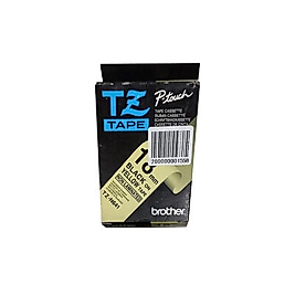 Brother TZ-N641 Black on Yellow Non Laminated Tape 18mm x 8m - PT 1750