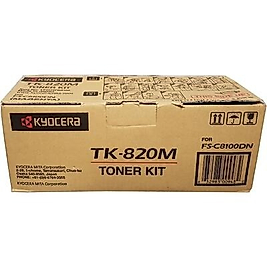 Kyocera TK-820M Kırmızı Orjinal Toner - FS-C8100