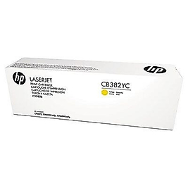 HP CB382YC (824A) Sarı Orjinal Toner - Laserjet CP6015