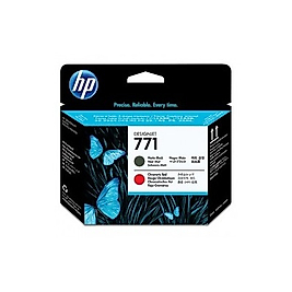 HP CE017A (771) Mat Siyah-Kromatik Kırmızı Kafa Kartuşu - DesignJet Z6200