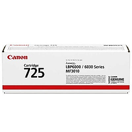 Canon CRG-725 Siyah Orjinal Toner - LBP6000 / LBP6030 / MF3010