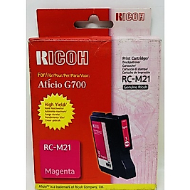 Ricoh RC-M21 (402278) Kırmızı Orjinal Kartuş Yüksek Kapasite - G700