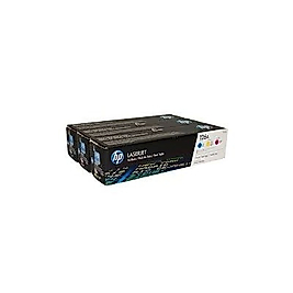HP CF341A (126A) (CE311A+CE312A+CE313A) 3lü Paket Renkli Orjinal Toner
