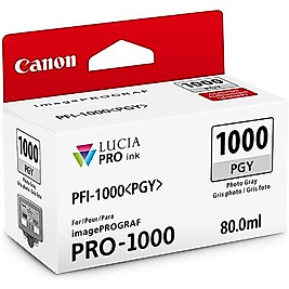 Canon PFI-1000PGY (0553C001) Foto Gri Orjinal Kartuş - iPF Pro-1000