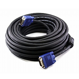 Vga Kablosu 20 Metre Bilgisayar Laptop Projeksiyon Bağlantı Kablosu