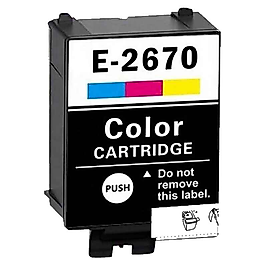 Uyumlu Renkli Epson 267 Mürekkep Kartuşu (Epson T2670'ın Yerini Alır)