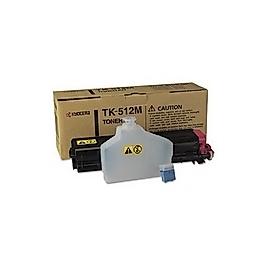 Kyocera TK-512M Kırmızı Orjinal Toner - FS-C5020N / FS-C5025N