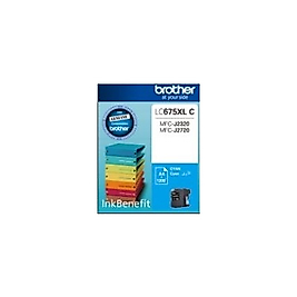 Brother LC675XLC Yüksek Kapasite Mavi Orjinal Kartuş - MFC-J2720 / MFC-J2320