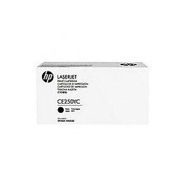 HP CE250YC Siyah Orjinal Toner Yüksek Kapasite - CP3525 / CM3530