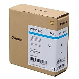 Canon PFI-2100C (5267C001) Mavi Orjinal Kartuş - GP-2000 / GP-4000 (E)
