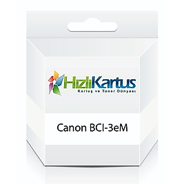 Canon BCI-3eM (4481A002) Kırmızı Muadil Kartuş - BJC-3000