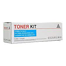 OKI C5650/C5750 Cyan Toner Cartridge Muadil Toner