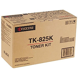 Kyocera TK-825K Siyah Orjinal Toner - KM-C2520 / KM-C2525