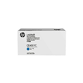 HP CE401YC (507A) Mavi Orjinal Toner Yüksek Kapasite - Laserjet M551 / M570