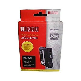 Ricoh RC-K21 (402280) Siyah Orjinal Kartuş Yüksek Kapasite - G700