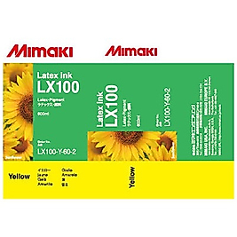 Mimaki LX100-Y-60 Sarı Orjinal Lateks Mürekkep JV400-130LX , JV400-160LX