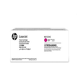 HP W2123XC (212X) Kırmızı Orjinal Toner Yüksek Kapasite - M554dn / M555dn