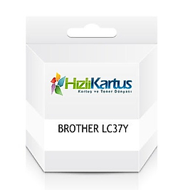 Brother LC37Y Sarı Muadil Kartuş - DCP-110C