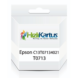 Epson C13T07134020 Kırmızı Muadil Kartuş - Stylus SX215